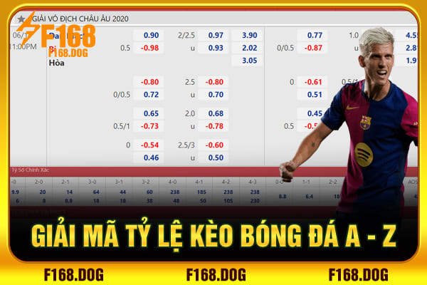 Giải mã tỷ lệ kèo bóng đá A-Z