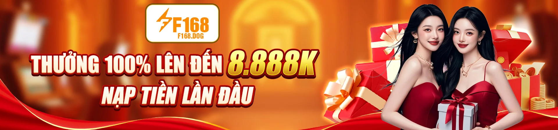 Thưởng 100% lên đến 8.888k nạp tiền lần đầu